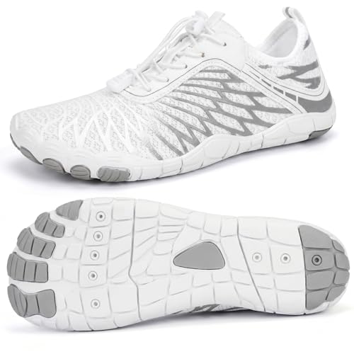 Image of Hike Barefoot Shoes for Women Men Non-Slip Breathable Walking Shoes Wide Toe Box Comfortable Athletic Footwear