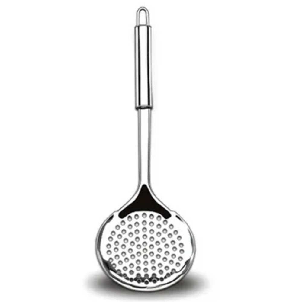 ESCUMADEIRA AÇO INOX 34CM UTENSÍLIO DE COZINHA