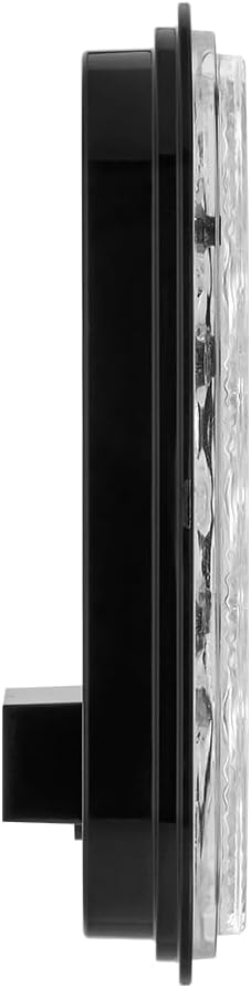 Maxxima 3x5 Rectangular LED Stop/Tail/Turn for Trucks and Heavy Duty, Red Clear Lens