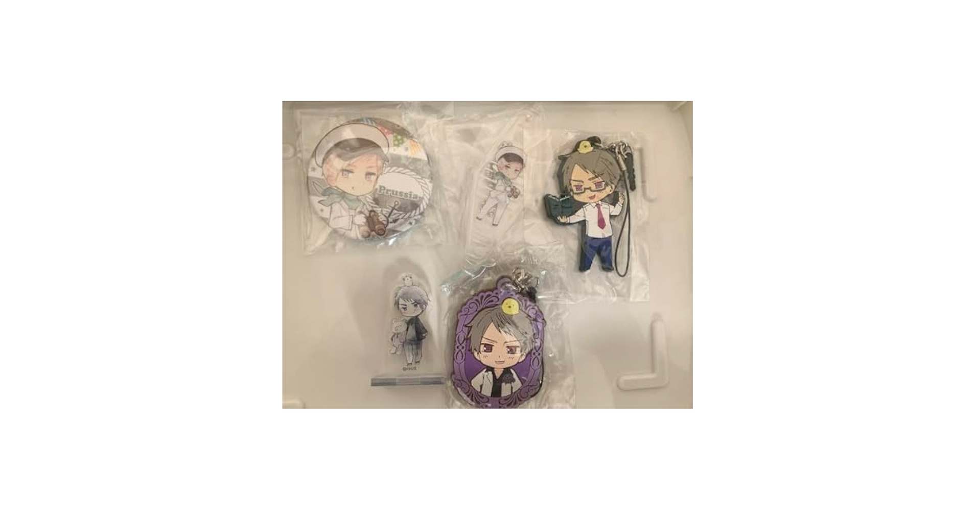 ヘタリア プロイセン アクキー セット Amazon.co.jp: ヘタリア Axis Powers プロイセン でかアクリル