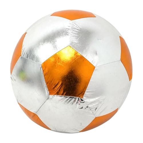 kowaku サッカーボール 練習用 フットボールボール 子供用 おもちゃ クラブ ゲーム 試合 競技 子供 プレイヤー, Orange