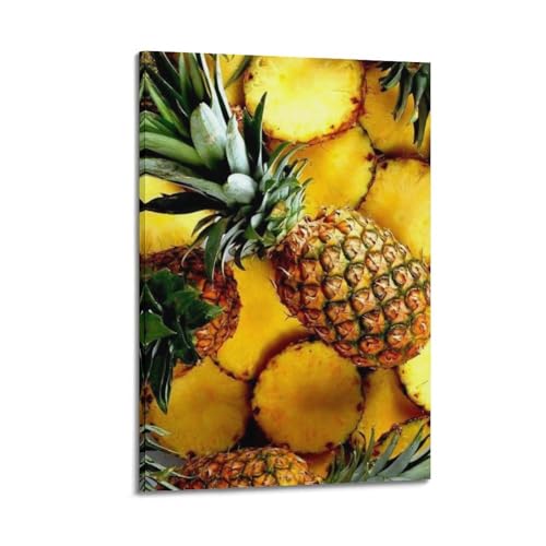Décoration murale artistique ananas toile moderne de haute qualité
