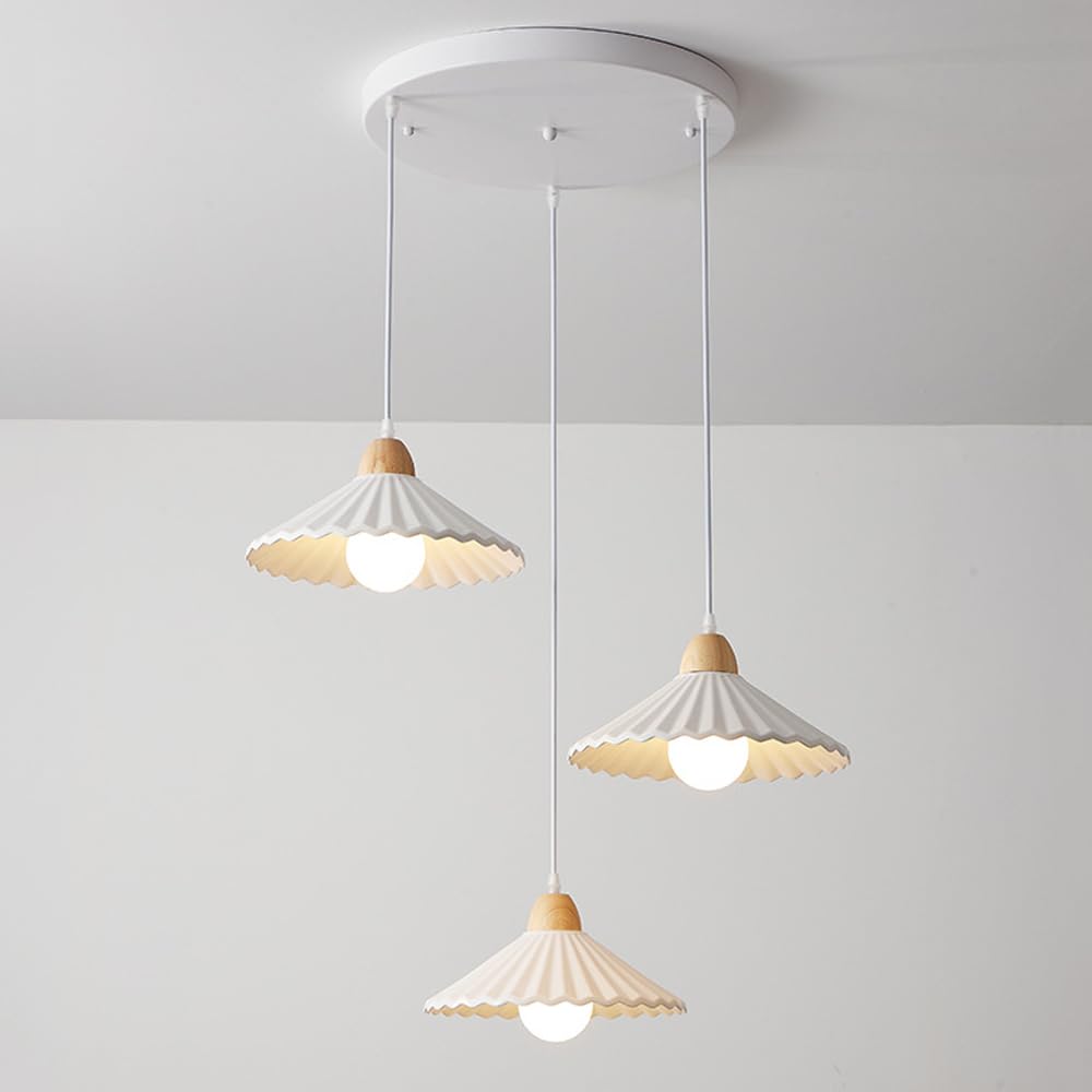 Lustre pour table à manger avec 3 suspensions pour un éclairage sans ombre