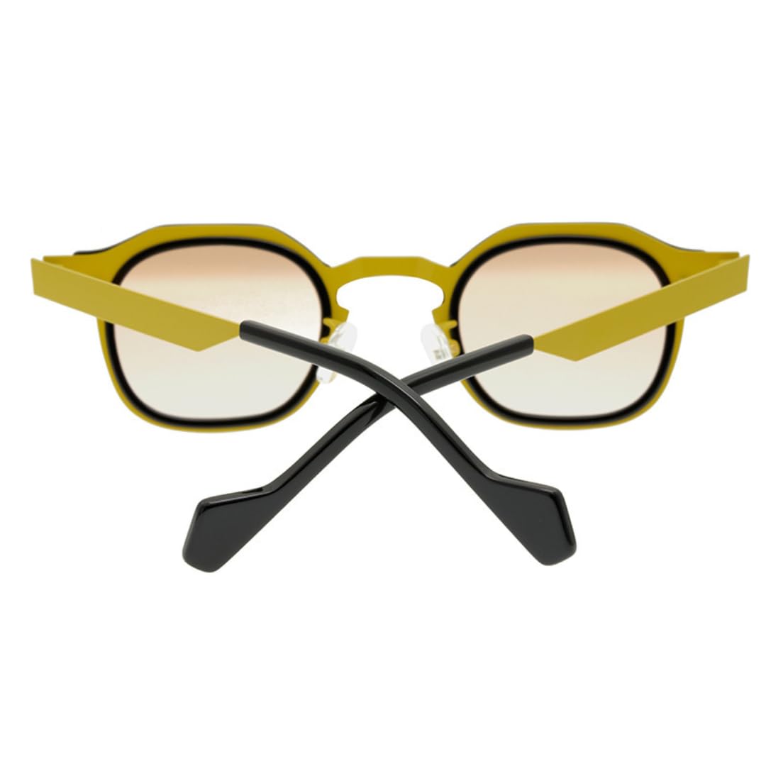 Okulary przeciwsłoneczne retro z octanu metalu