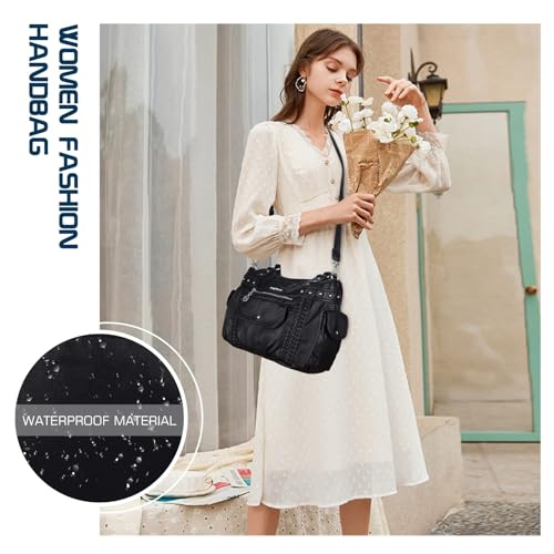 Image of Angel Barcelo Purses for Women Soft PU Leather Shoulder Bag Crossbody Purse and Handbags