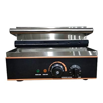 1500W Kommerzielles Waffeleisen|Anti-Haftbeschichtung Waffeleisen Waffelgeschäft HotDog Maschine für Hot Dog Elektromaschine knusprig – Bild 4