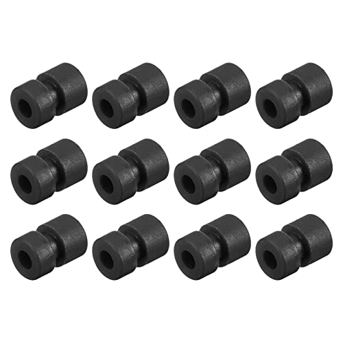 MECCANIXITY RC Anti Vibration Rubber Balls RC F4 F7 M2x6.6mm Black 24Pcs