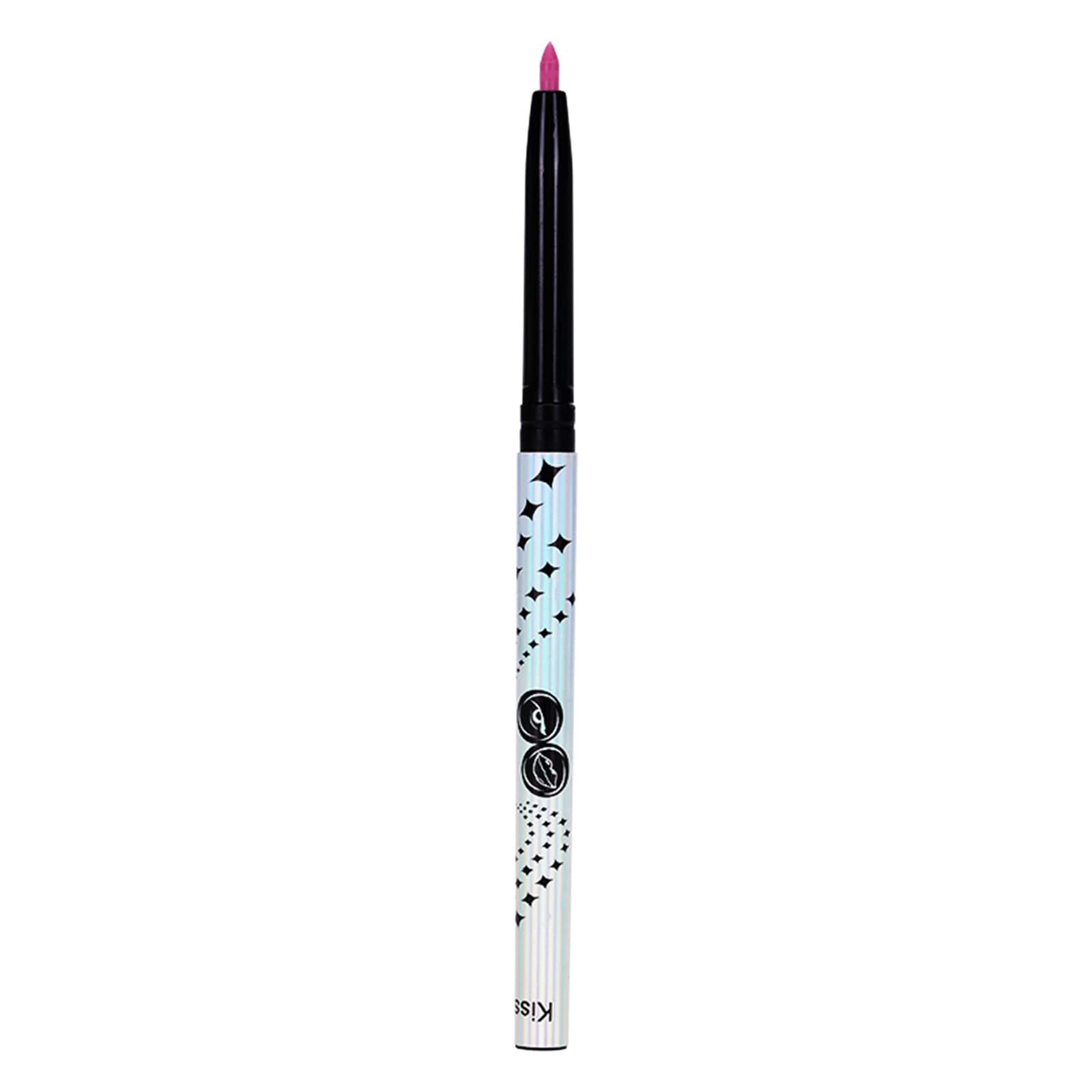 Matte Eyeliner Pencil Highly Pigmented Professional Long Lasting Smudgeproof Colored Gel Eye Lip Liner Pen All-in-One Makeup