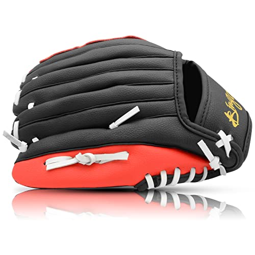 Baseball Glove And Ball Set For Kids Youth Adult, Softball Glove 9.5''-12.5'', Baseball Mitt Left Hand Glove, Right Hand Throw #TOP4