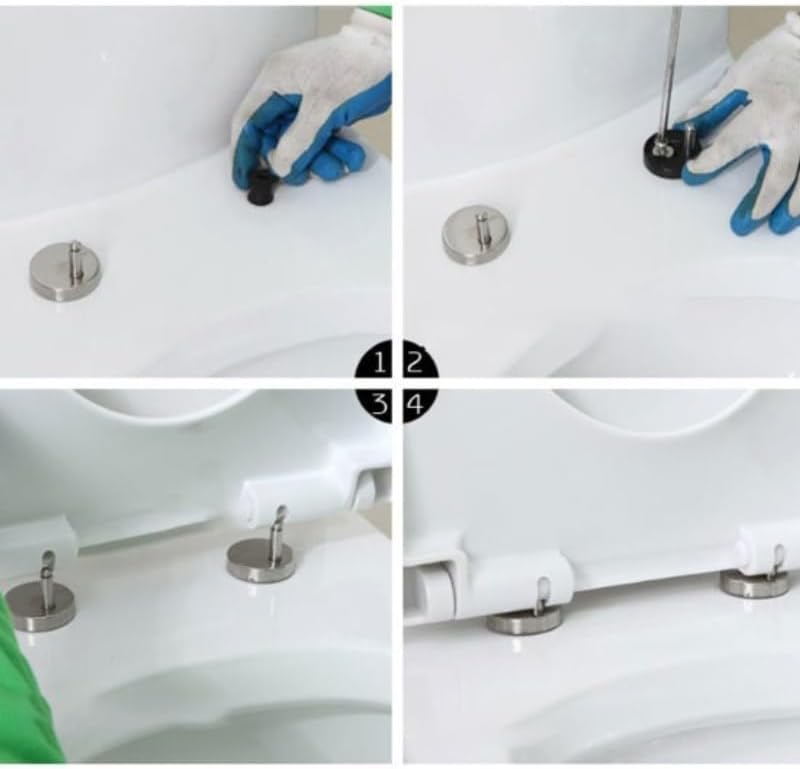 Thickened Toilet Parts Anti Break Seats Slow Down U Shaped Bidet