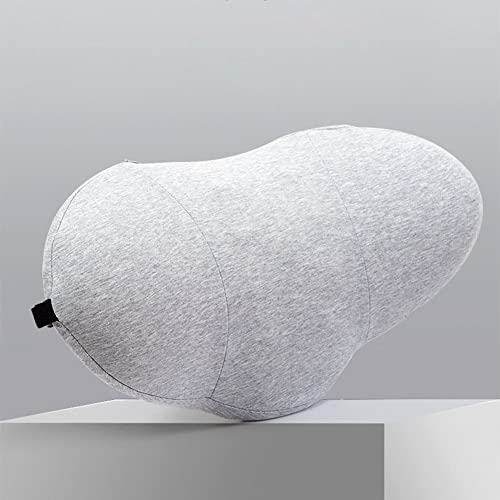 IBLUELOVER Lumbar Support Pillow Sleeping Waist Pillow Memory Foam Lumbar Roll Pillow Wedge Cushion for Lower Back Pain Spine Sciatic Pain Relief for Bed Sofa Car Seat Travel - Image 2
