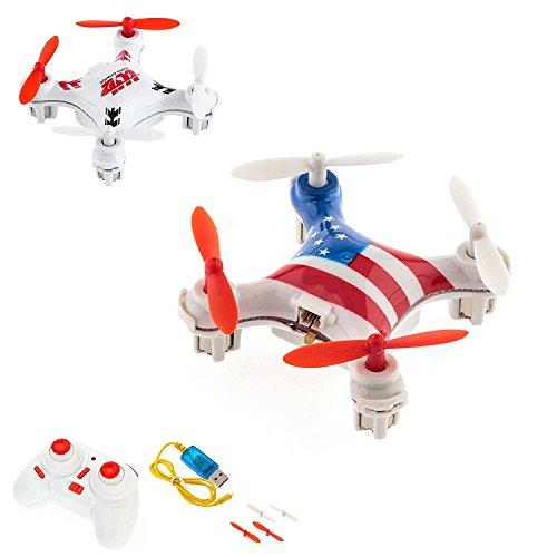 4.5 Kanal 2.4GHz Nano RC ferngesteuertes mini-Drohne UFO-Modell 6-axis 3D Gyro inkl. Crash-Kit