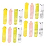 FRCOLOR 50pezzi Limette Per Unghie Per Ragazzo Ragazza Con Design Di Animali Strisce Per Manicure e Polishing Accessori Per Unghie Sicuri e Pratici Limatura Facile e Delicata