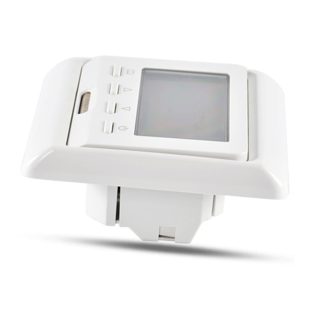 Mipcase 2stücke LCD Programmierbares Digitales Thermostat Für Fußbodenheizung Intelligente Temperaturregelung Für Wohn Und Gewerbebauten Anti-störfunktion Manuelle Und Programmierbare
