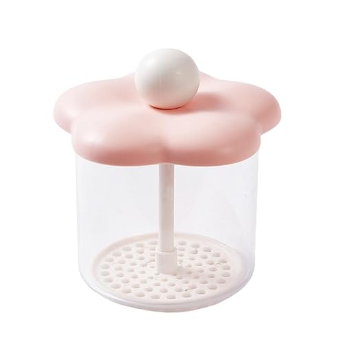 1 個の飛び出るモデル latherer の携帯用出版物のタイプ表面洗浄 latherer の世帯の泡立て器手動毛の泡のシャンプーの latherer 毛穴のためのよいギフト (pink)
