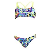 Funkita Bikini Mädchen Criss Cross Bio Cell chlorresistent, Kinder Größen:152