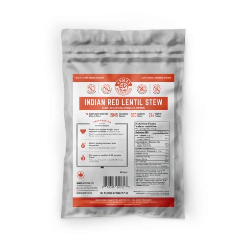 Nomad Nutrition – Indian Red Lentil Stew | High Energy,