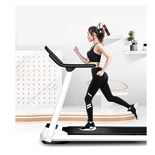 ycnsb Cinta de Correr Plegable, Máquina de Escritorio con Pantalla LED,Cinta CORREDORA con Bluetooth Máquina de Correr Eléctrica Motorizada Plegable, Ideal para hogar/oficinas