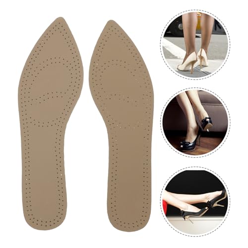 2 pares de plantillas de cuero para tacones, talla 39/40 miniatura 6