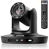 KATOVJJTS PTZ Camera 4K UHD with 20X Optical Zoom,Video Conference Room Camera,Live Streaming for Church Worship,USB HDMI IP POE Work with Vmix,Zoom,OBS,YouTube,Facebook Livestream