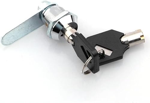 Cam Lock,Security Mailbox Lock, Cabinet Lock 1x Cam Lock Round Key Mailbox The Key KA or KD Cylinder Nut 16/20/25/30mm for Toolbox,Post-Office Box,PC Case,Locker (Color : KA 30mm) (Color : Ka 30mm)