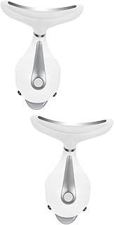 minkissy 2Pcs Introdutor Ferramenta De Massagem De Rosto E Pescoço Cuidados Com A Massageador Facial Dispositivo De Remoção De Rugas Massageador De Remoção De Rugas Removedor De Rugas