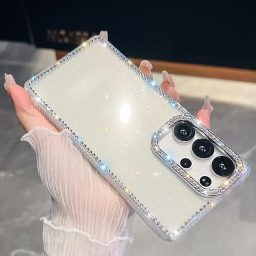 Coque Strass pour Samsung S25 Ultra : l'élégance scintillante et transparente haut de gamme