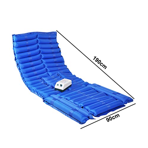 Couvre-matelas à pression d'air alternative de qualité médicale supérieure pour alités