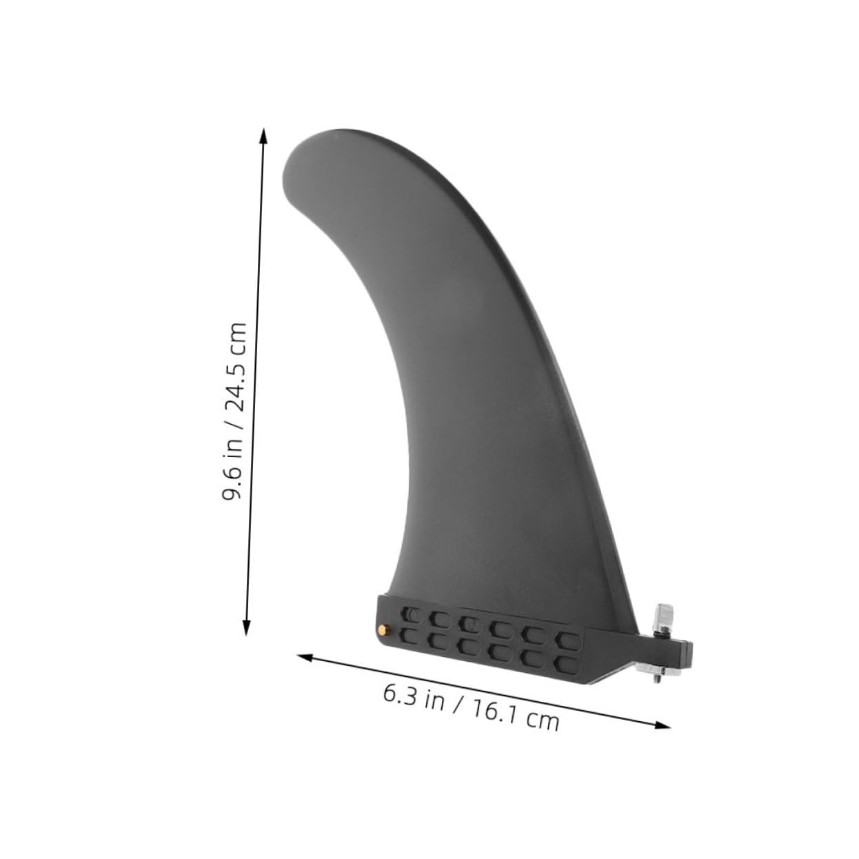 2stücke Abnehmbare Surfbrett Balance Fin Wassersplitter Für Paddleboard Stabilisierende Flosse Installieren Für Verbessertes Paddelverhalten