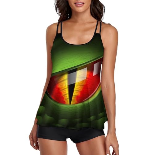 Maillot de bain tankini femme dissimulant le ventre avec shorty confortable