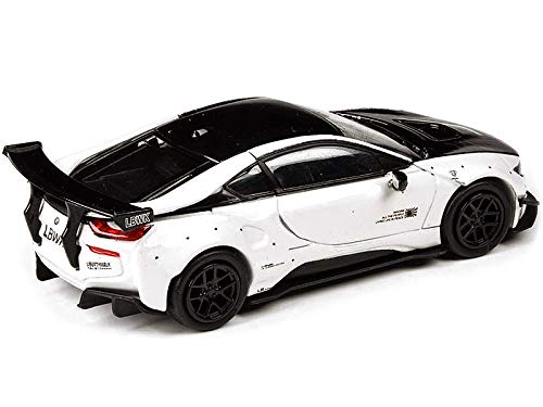 Amazon.com: Paragon Models i8 Liberty Walk White and Black 1/64