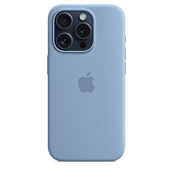 iPhone 15 ブルー 128GB 純正ケース付き 純正同等Magsafe iPhone 15 promaxシリコンケース ブルー - メルカリ