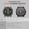 Bandletic Compatible with Garmin Fenix 8 51mm/7X/7X Pro/6X/6X Pro/5X Plus/5X/Fenix 3/3 HR Strap, 26mm Quick Fit Nylon Strap for Garmin Epix Pro 51mm/Tactix Delta Solar/Instinct 2X Solar/Enduro 3/2/1 #1