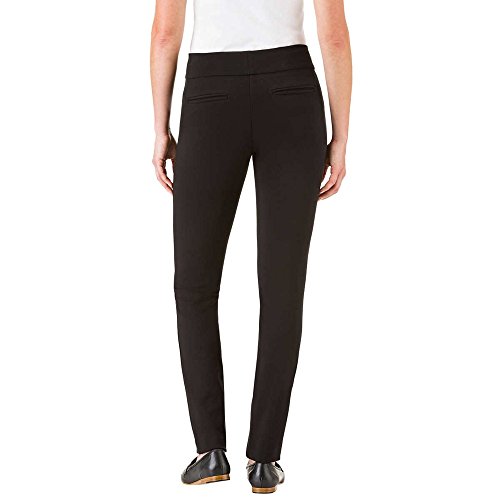 Hilary Radley Women's Narrow Leg Stretch Pull-on Slim Fit Ponte Pant4