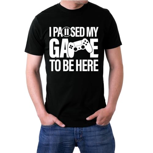 I Paused My Game to Be Here Shirts for Kids Boys Girls Funny Tees2