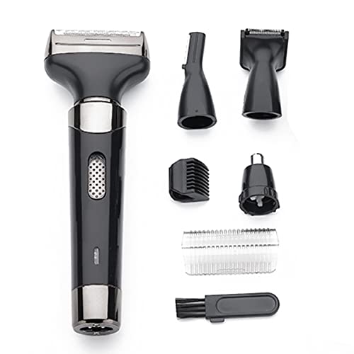 Abrray Nose Hair Trimmer For Men,Electric Beard Trimmer Men Rechargeable, 4 In 1 Multifunctional Mens Razors And Shavers For Face/Eyebrow/Ear And Nose Hair/Body Public Hair #TOP2