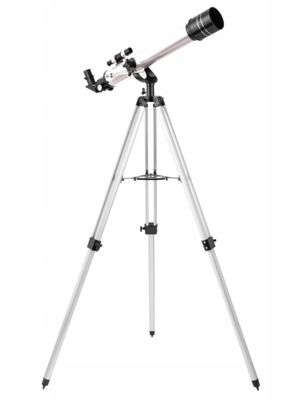 MERCURY Profesjonalny Teleskop Astronomiczny Refrakcyjny | Zoom do 525x | Ogniskowa 700 mm | 3 Okulary | Soczewka Barlowa | Adapter do smartfona | Torba | Filtry słoneczny i księżycowy