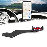 QIDIAN -Soporte de Taza para teléfono Celular de Montaje automático para teléfono con Cuna giratoria de 360 ° para Cooper S R50 Hatachback R52 Convertible R53 Hatchback Smartphone Cesta de Soporte