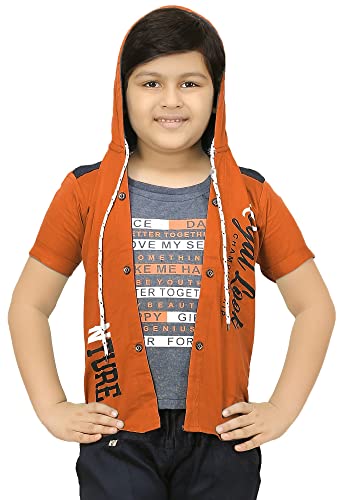 Image of Boys Hoodies Jacket with T-Shirt