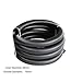 5M Inner Diameter 60mm Black Hose With High Temperature Flexible EVA Vacuum Cleaner Hose Of Industrial Vacuum Cleaner