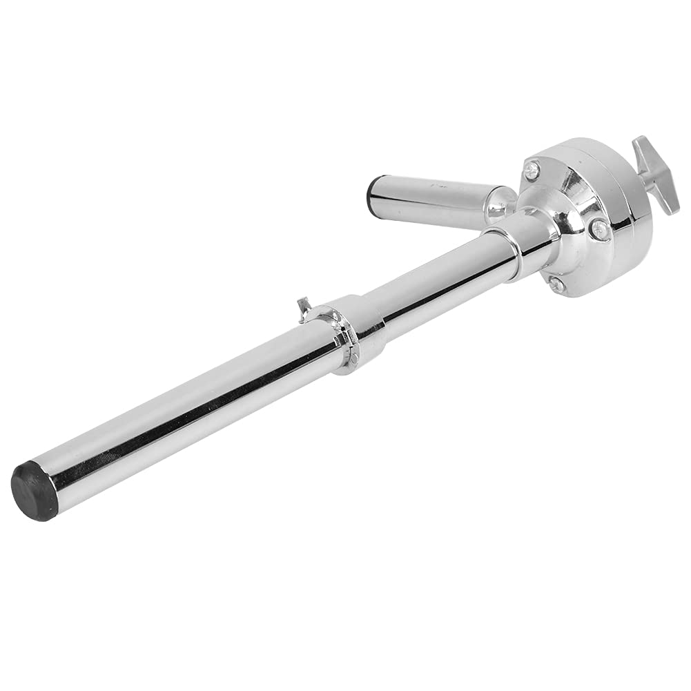 Uchwyt na wysięgnik bębna Uchwyt na kije do montażu na stojaku Głowica żyroskopowa Wspornik stały Akcesoria do perkusji Stop aluminium Czarny Srebrny Części zestawu perkusyjnego