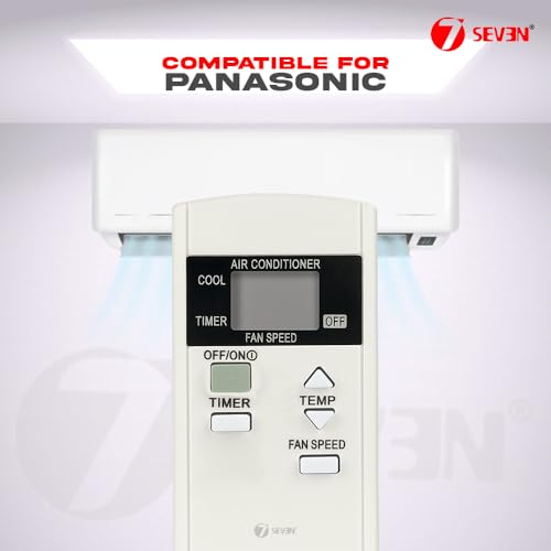 Image of 7SEVEN Compatible for Panasonic AC Remote Original 44 Model 1 1.5 2 Ton Split or Window Air Conditioner