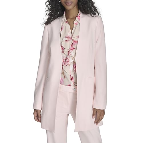 Calvin Klein Women's One Button Lux Blazer
