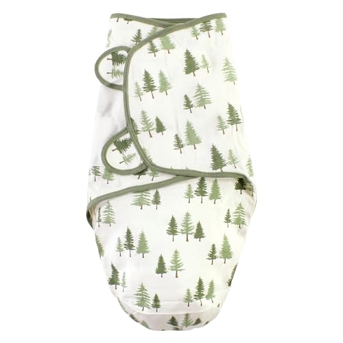 Image of Hudson Baby Unisex Baby Cotton Swaddle Wrap, Forest Animals, 0-3 Months