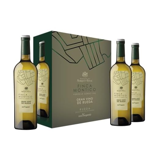 Marqués de Riscal - Finca Montico Gran Vino de Rueda, Denominación de Origen Rueda, Vino Blanco Verdejo, 100% Organic con certificación ecológica - Estuche 3 botellas x 750 ml