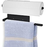 2 Pack Magnetic Paper Towel Holder for Refrigerator, Kitchen Towel Rack Magnetic Tower Bar for...