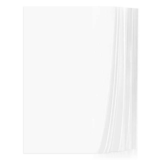 Vellum Paper, Cridoz 115GSM Transparent Vellum Paper 8.5 x 11
