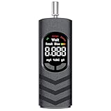 ELLENNE Etilometro Professionale Portatile con Sensore Semi-Elettrochimico – Misuratore Tasso Alcolemico Digitale LCD a Colori con Batteria Ricaricabile Integrata | MR505