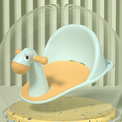 Siège de bain antidérapant bébé avec filet support et ventouses stables - 5