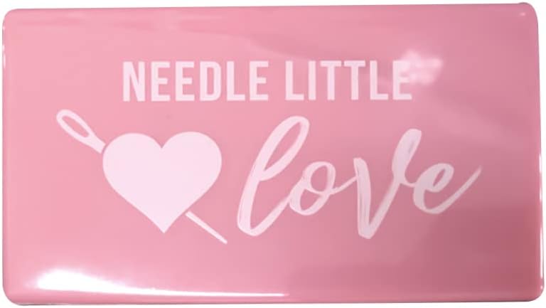 Magnetic Needle Case,Magnetic Needle Storage Case,Portable Rectangle Magnetic Sewing Stitching Pin Storage Box,Sewing Knitting Pin Organizer,Needle Container Tool,for Storing Needle(Random Pattern)